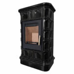 Piec kaflowy MARMI-DECOR BOGNA 8 kW czarny
