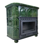 Piec kaflowy MARMI-DECOR FLORENCJA Exclusive 13 kW zielony - obrazek 4