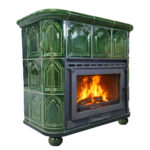 Piec kaflowy MARMI-DECOR FLORENCJA Exclusive 13 kW zielony