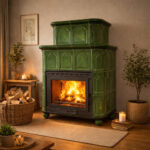 Piec kaflowy MARMI-DECOR SALZBURGIA Exclusive 13 kW zielony - obrazek 2