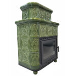 Piec kaflowy MARMI-DECOR VERDE 13 kW zielony - obrazek 6