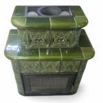 Piec kaflowy MARMI-DECOR VERDE 13 kW zielony - obrazek 7