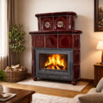 Piec kaflowy MARMI-DECOR SALZBURGIA Exclusive 13 kW brązowy - obrazek 2