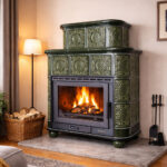 Piec kaflowy MARMI-DECOR SIENA 13 kW zielony - obrazek 2