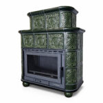 Piec kaflowy MARMI-DECOR SIENA 13 kW zielony - obrazek 3