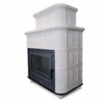 Piec kaflowy MARMI-DECOR SIENA 13 kW beżowy - obrazek 6