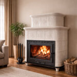 Piec kaflowy MARMI-DECOR SIENA 13 kW beżowy - obrazek 2