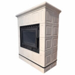 Piec kaflowy MARMI-DECOR VERONA max 13 kW beżowy - obrazek 4