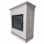 Piec kaflowy MARMI-DECOR VERONA max ART 13 kW beżowy - obrazek 4