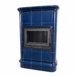 Piec kaflowy MARMI-DECOR ROMA 13 kW kobalt - obrazek 3