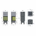 Wkład kominkowy HAJDUK SMART 3PLTh-S 7,5 kW - obrazek 3